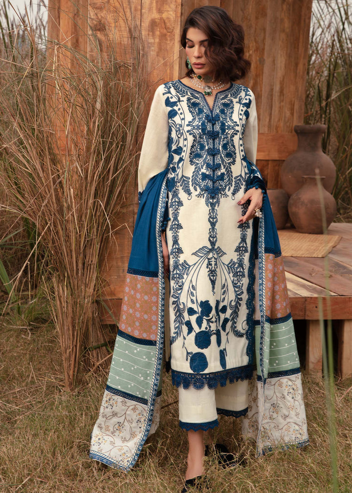 Saira Shakira | Raya Winter Stitched 23 | Pearl - Waniyas