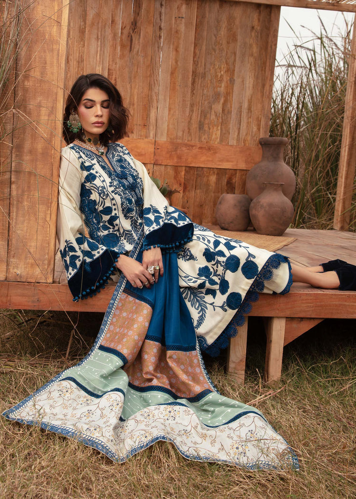 Saira Shakira | Raya Winter Stitched 23 | Pearl - Waniyas