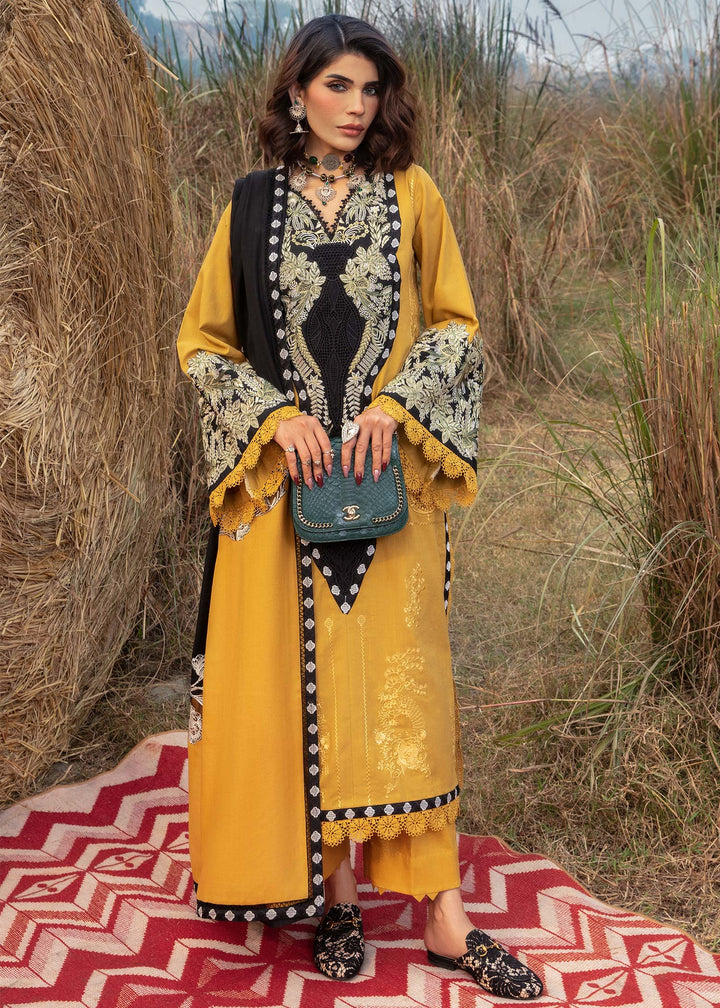 Saira Shakira | Raya Winter Stitched 23 | Amber - Waniyas