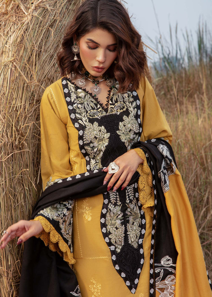 Saira Shakira | Raya Winter Stitched 23 | Amber - Waniyas