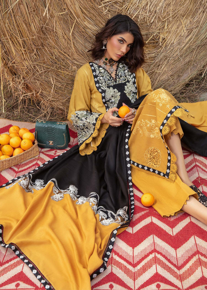 Saira Shakira | Raya Winter Stitched 23 | Amber - Waniyas