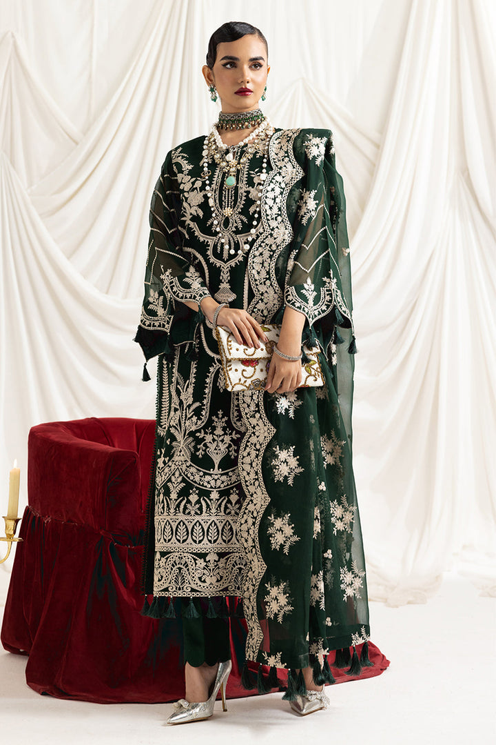 Alizeh | Formals Collection | Clara B (GREEN) - Waniyas