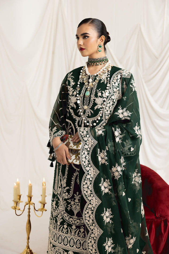 Alizeh | Formals Collection | Clara B (GREEN) - Waniyas