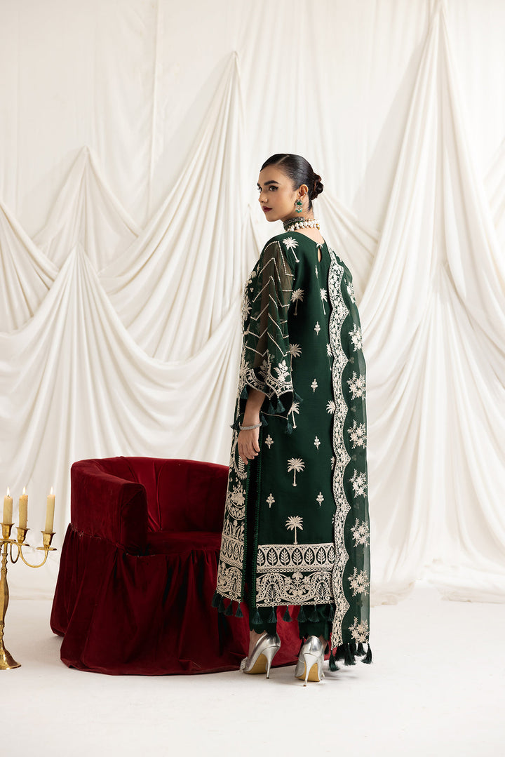 Alizeh | Formals Collection | Clara B (GREEN) - Waniyas