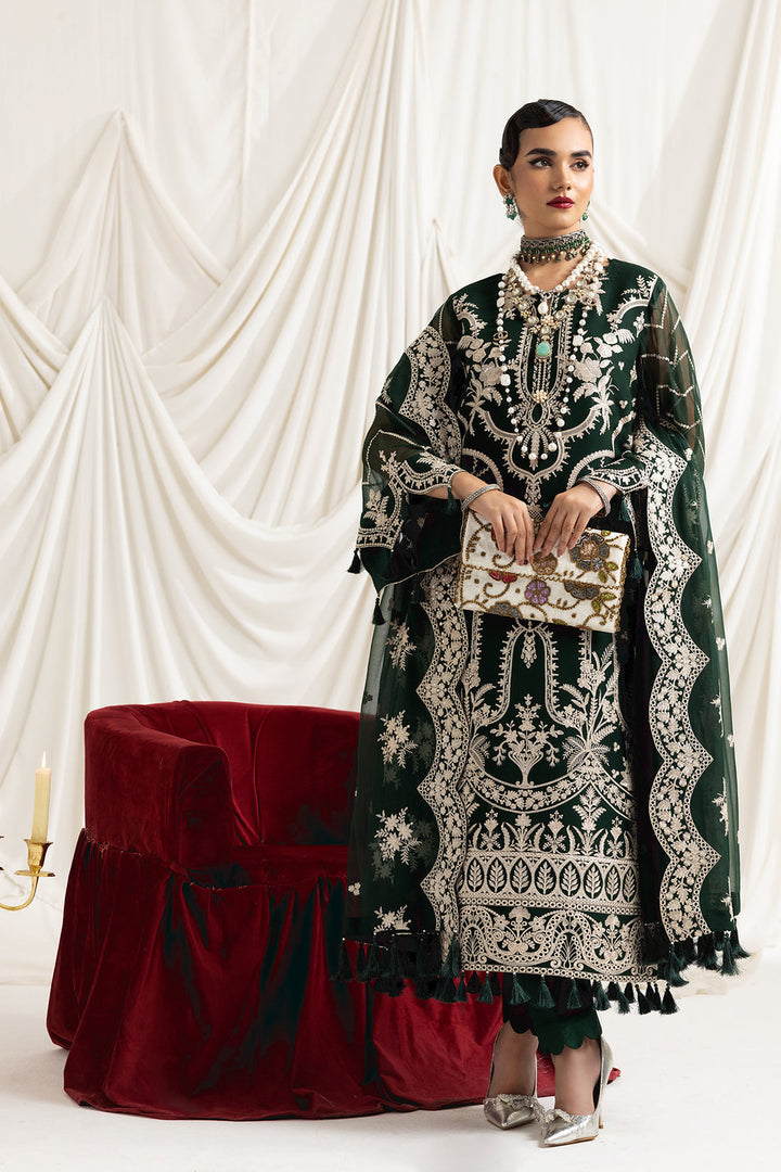 Alizeh | Formals Collection | Clara B (GREEN) - Waniyas