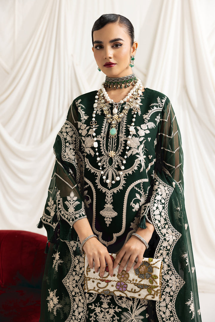 Alizeh | Formals Collection | Clara B (GREEN) - Waniyas