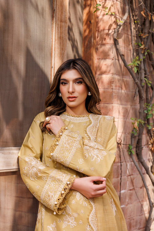 Farasha | Dastoor Embroidered Lawn SS24 | TUSCANY DREAM - Waniyas