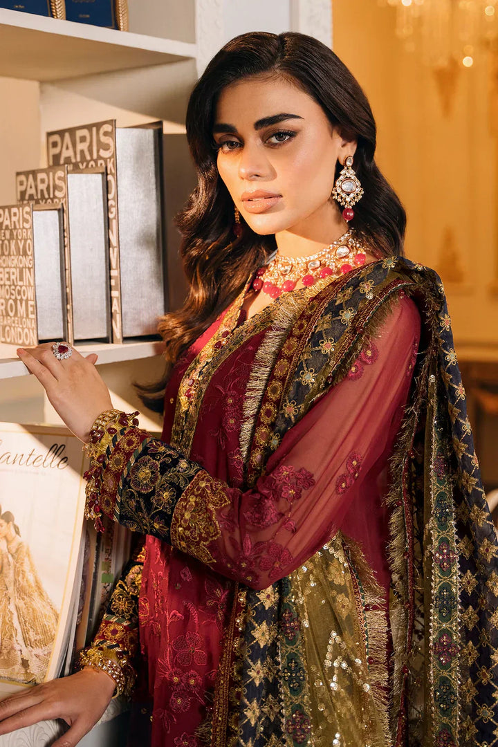 Baroque | Chantelle Embroidered Collection | CH12-07 - Waniyas