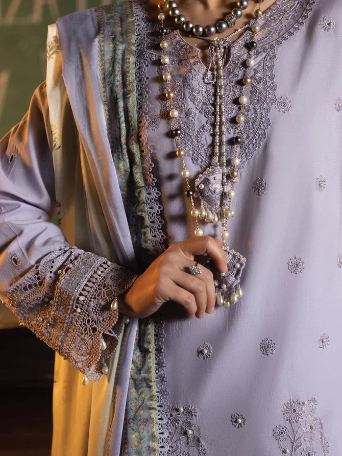 Faiza Faisal | Maya Luxury Lawn | Nazali - Waniyas