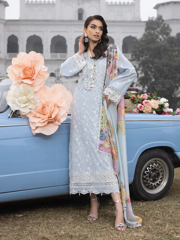 Faiza Faisal | Maya Luxury Lawn | Anja - Waniyas