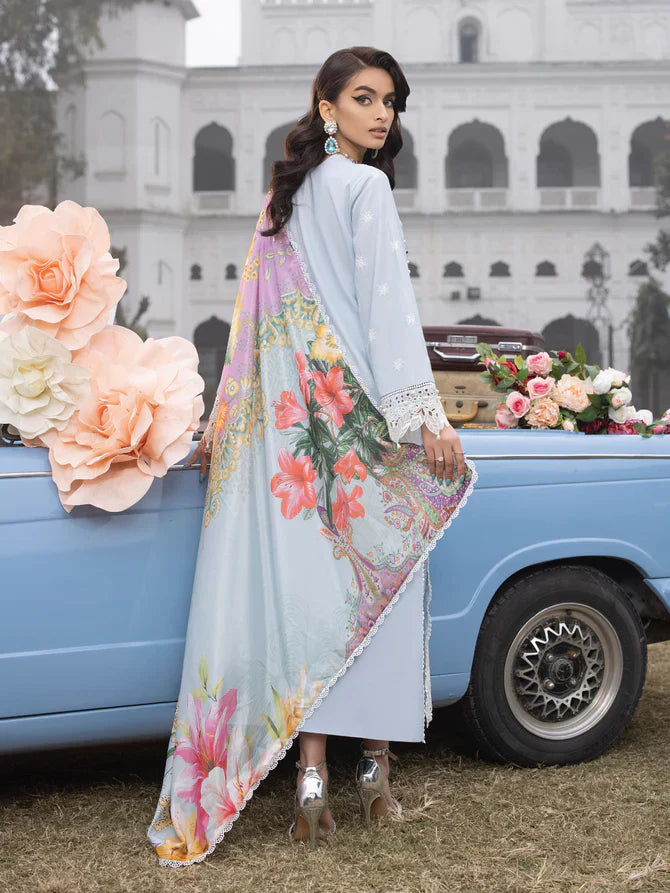 Faiza Faisal | Maya Luxury Lawn | Anja - Waniyas