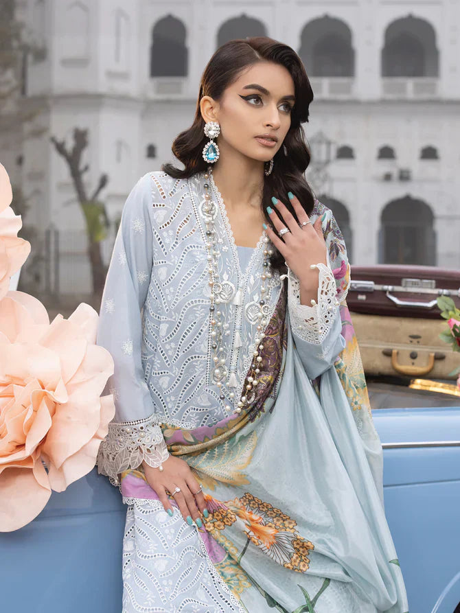 Faiza Faisal | Maya Luxury Lawn | Anja - Waniyas