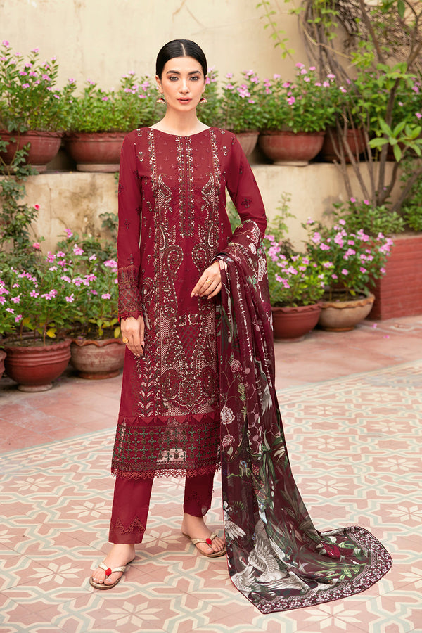 Ramsha | Luxury Lawn 24 | L-803 - Waniyas