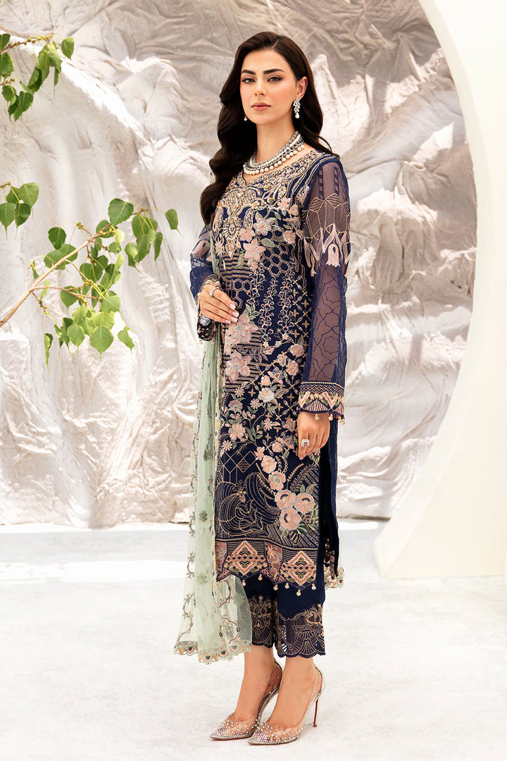 Ramsha | Minhal Organza Collection | M-902 - Waniyas