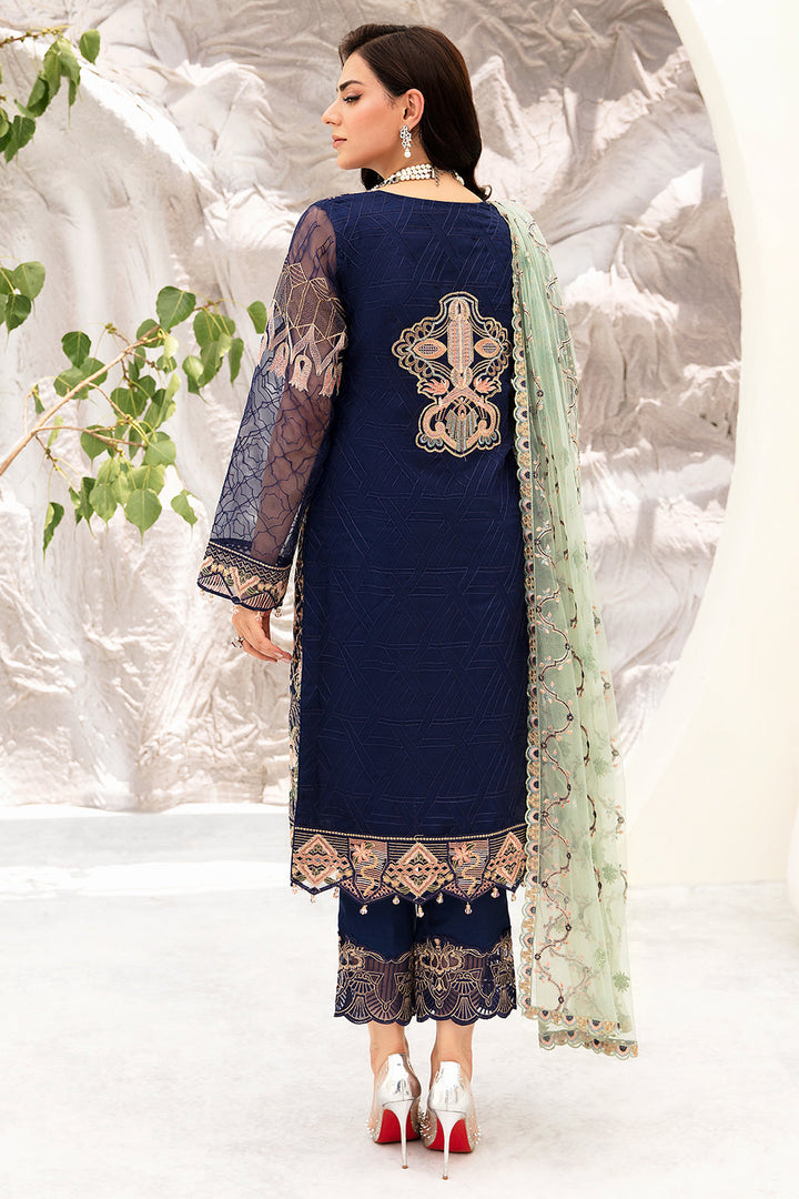 Ramsha | Minhal Organza Collection | M-902 - Waniyas