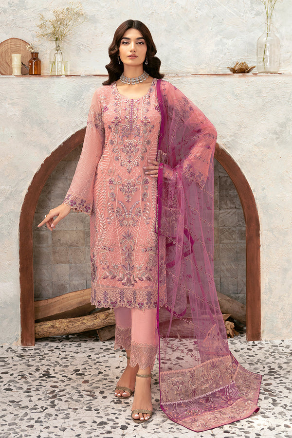 Ramsha | Rangoon Chiffon Collection 24 | D-1201 - Waniyas