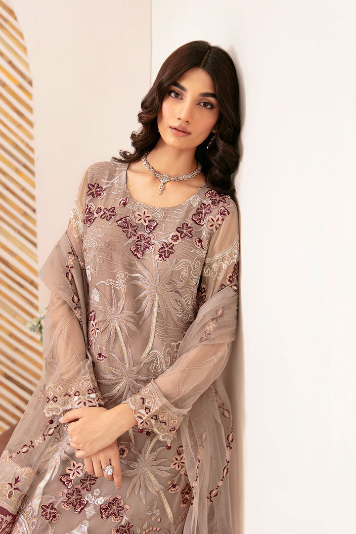 Ramsha | Rangoon Chiffon Collection 24 | D-1206 - Waniyas