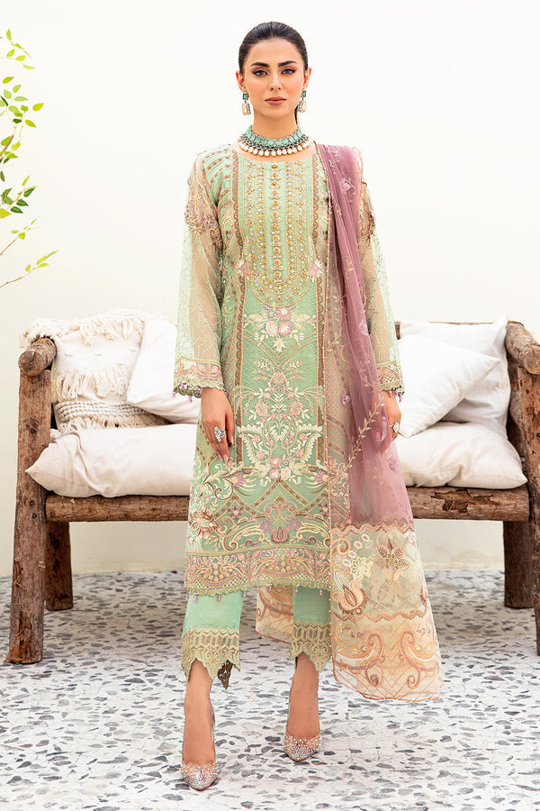 Ramsha | Minhal Organza Collection | M-905 - Waniyas