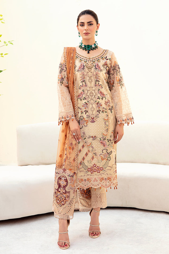 Ramsha | Minhal Organza Collection | M-901 - Waniyas