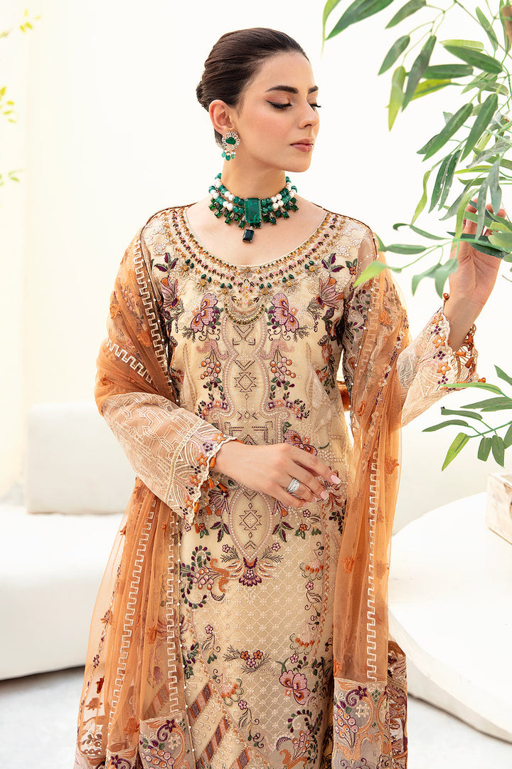 Ramsha | Minhal Organza Collection | M-901 - Waniyas