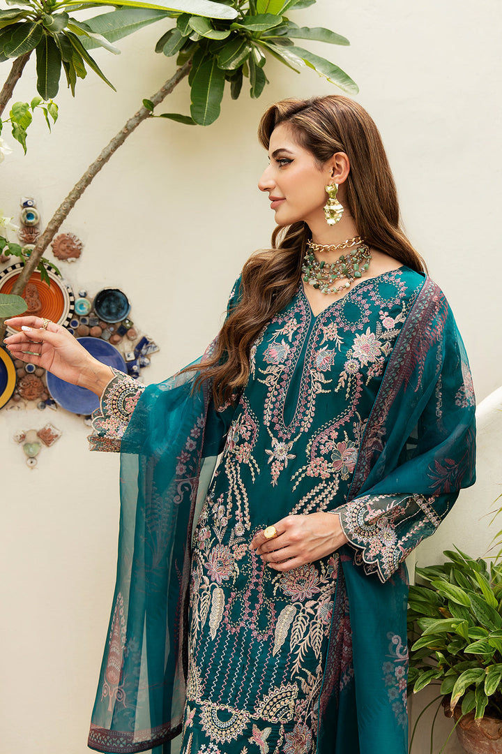 Ramsha | Luxury Lawn 24 | Y-808 - Waniyas