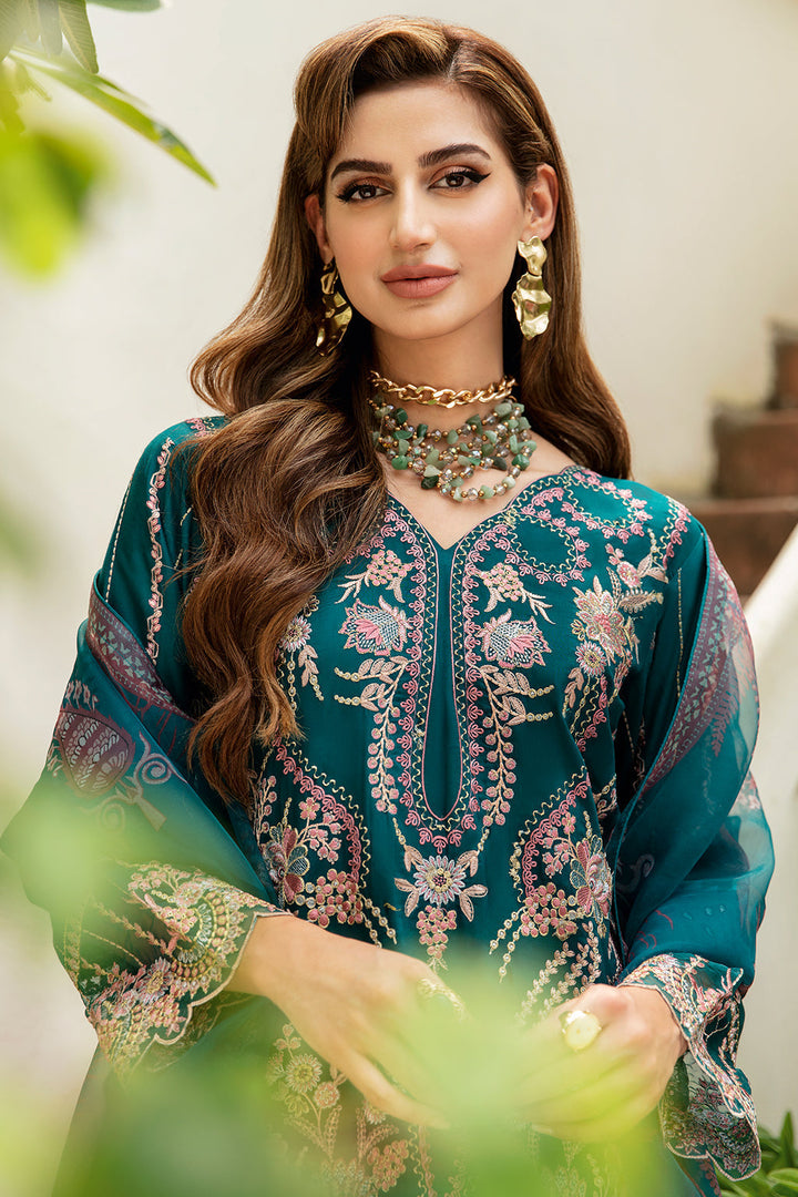 Ramsha | Luxury Lawn 24 | Y-808 - Waniyas