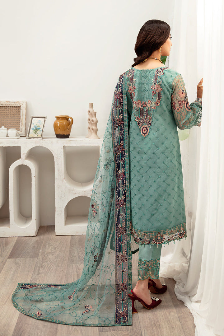 Ramsha | Minhal Organza Collection | M-1001 - Waniyas