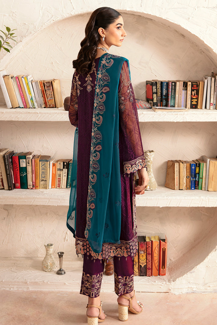 Ramsha | Rangoon Chiffon Collection 24 | D-1211 - Waniyas