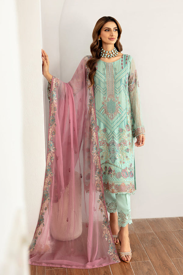 Ramsha | Rangoon Chiffon Collection 24 |D-1107 - Waniyas