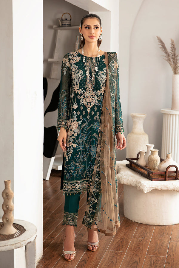 Ramsha | Rangoon Chiffon Collection 24 |D-1101 - Waniyas