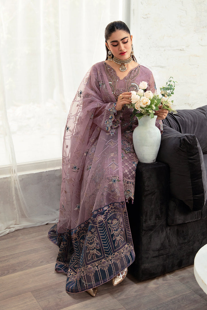 Ramsha | Minhal Organza Collection | M-1005 - Waniyas