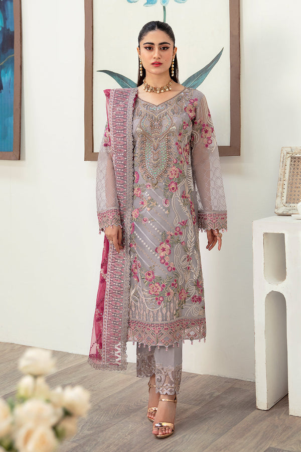 Ramsha | Minhal Organza Collection | M-1008 - Waniyas