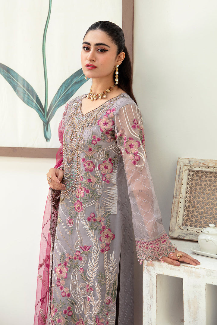 Ramsha | Minhal Organza Collection | M-1008 - Waniyas