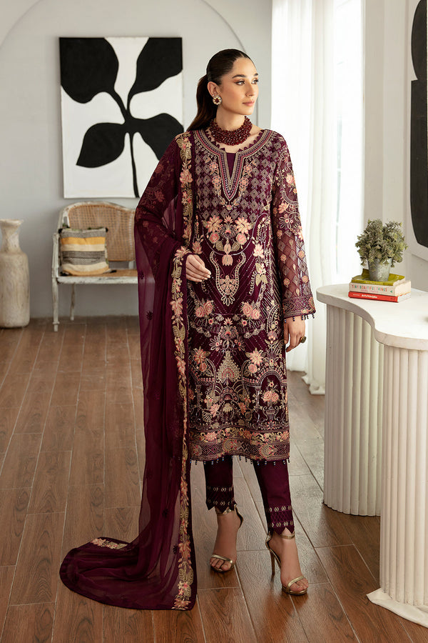 Ramsha | Rangoon Chiffon Collection 24 |D-1104 - Waniyas