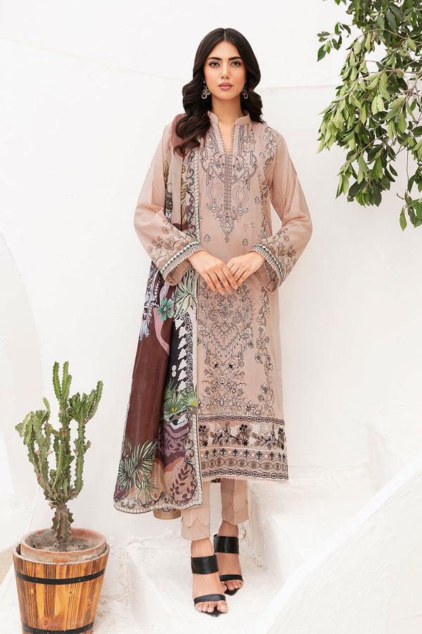 Ramsha | Mashaal Luxury Lawn | L-1106 - Waniyas