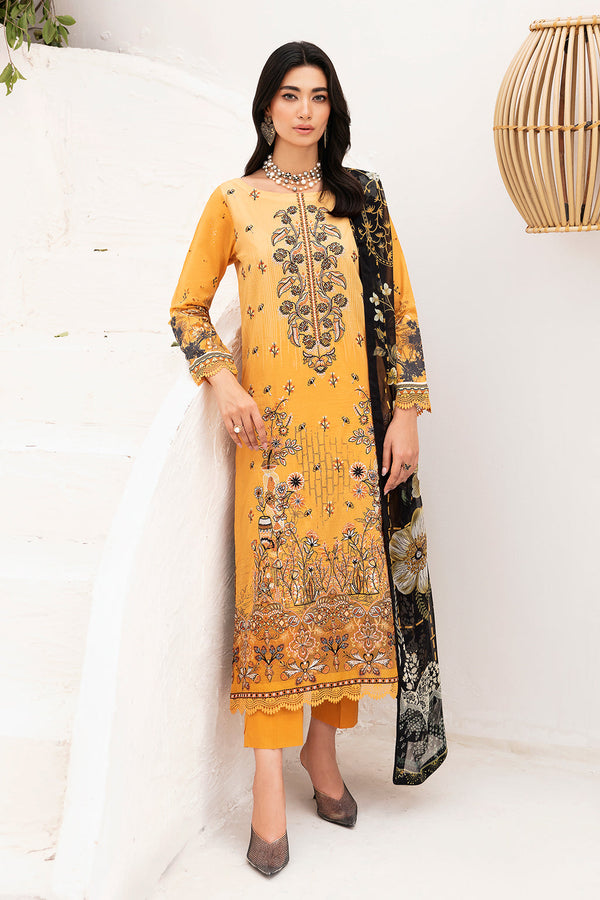 Ramsha | Mashaal Luxury Lawn | L-1111 - Waniyas