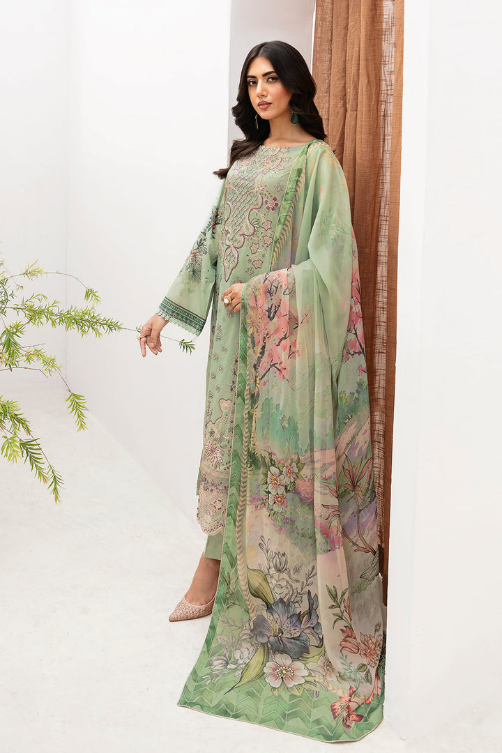 Ramsha | Mashaal Luxury Lawn | L-1101 - Waniyas