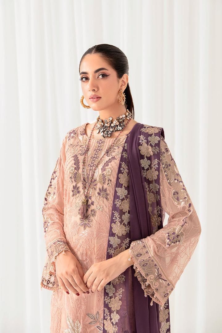 Ramsha | Rangoon Chiffon Collection 24 | D-1007 - Waniyas