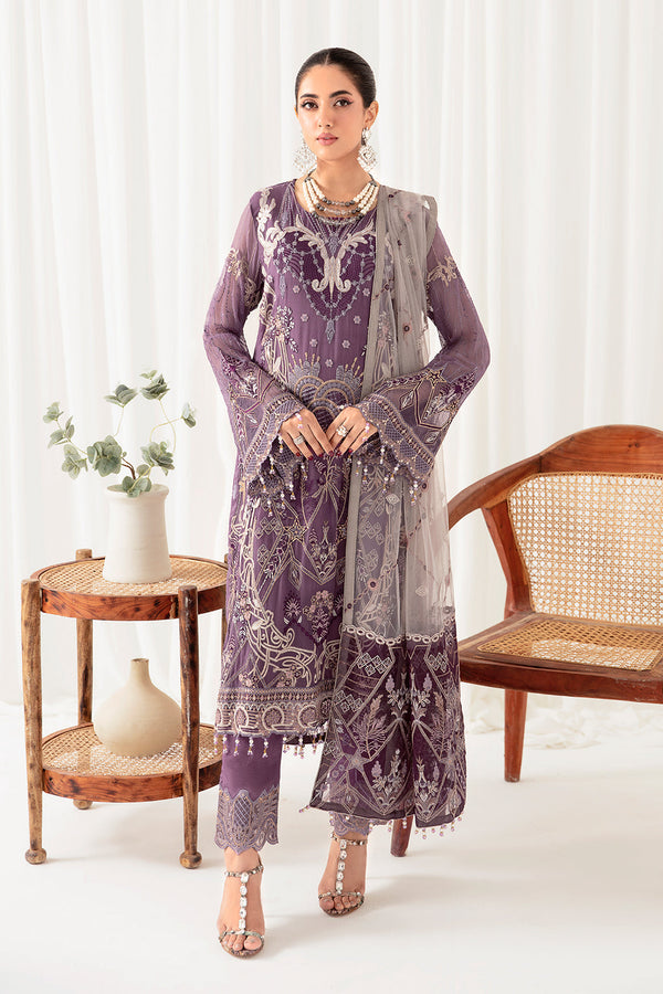 Ramsha | Rangoon Chiffon Collection 24 | D-1002 - Waniyas