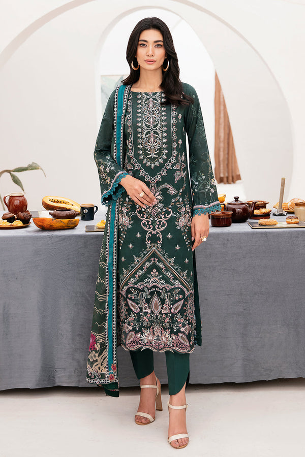 Ramsha | Mashaal Luxury Lawn | L-1109 - Waniyas