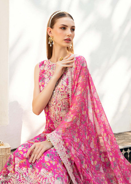 kanwal Malik | Mayal Luxury Lawn | Lamya - Waniyas