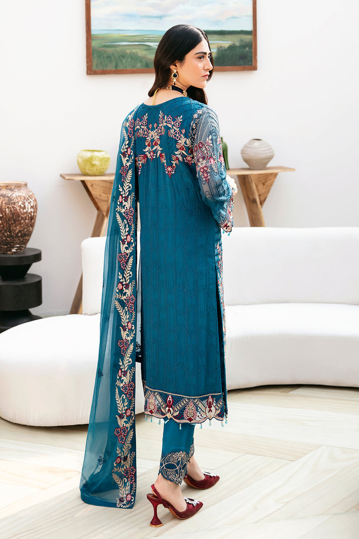 Ramsha | Chevron Chiffon Collection | A-811 - Waniyas