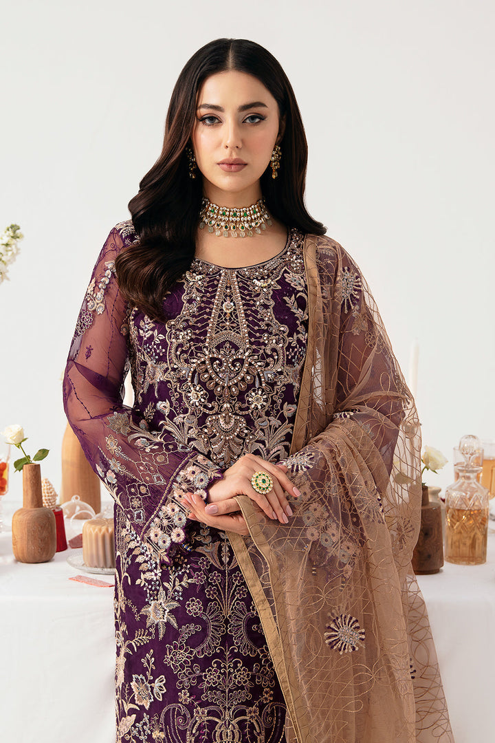 Ramsha | Minhal Organza Collection | M-1109 - Waniyas