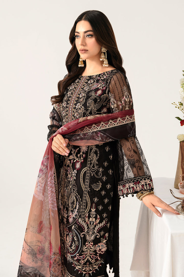 Ramsha | Minhal Organza Collection | M-1105 - Waniyas