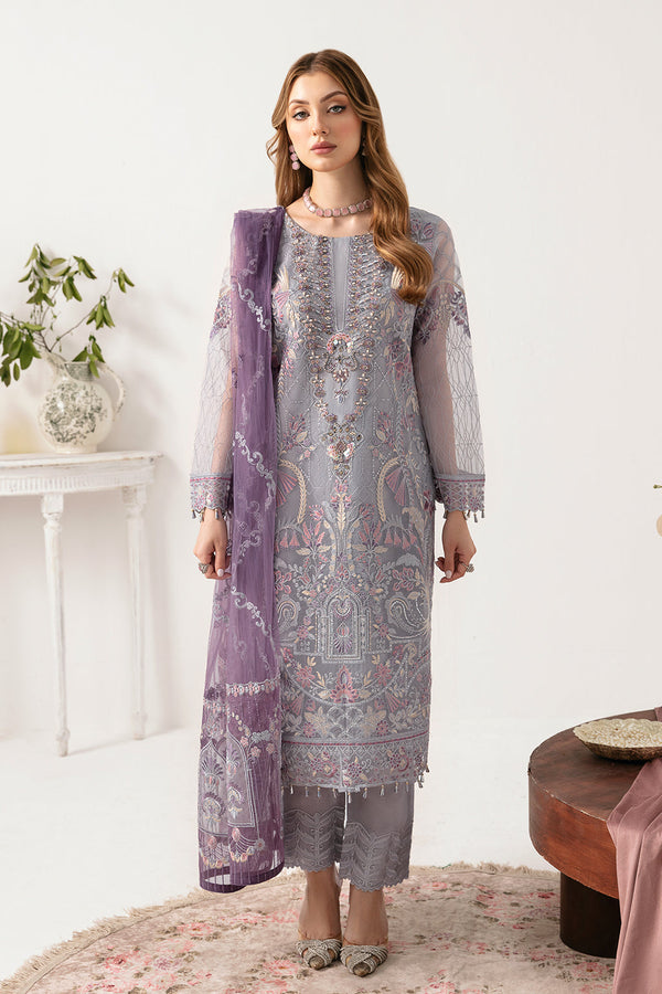 Ramsha | Minhal Organza Collection | M-1104 - Waniyas