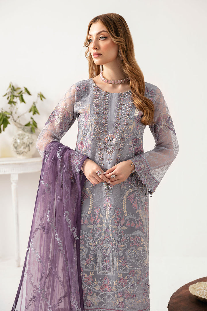 Ramsha | Minhal Organza Collection | M-1104 - Waniyas