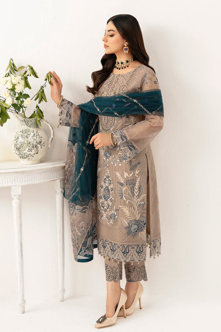 Ramsha | Minhal Organza Collection | M-1106 - Waniyas