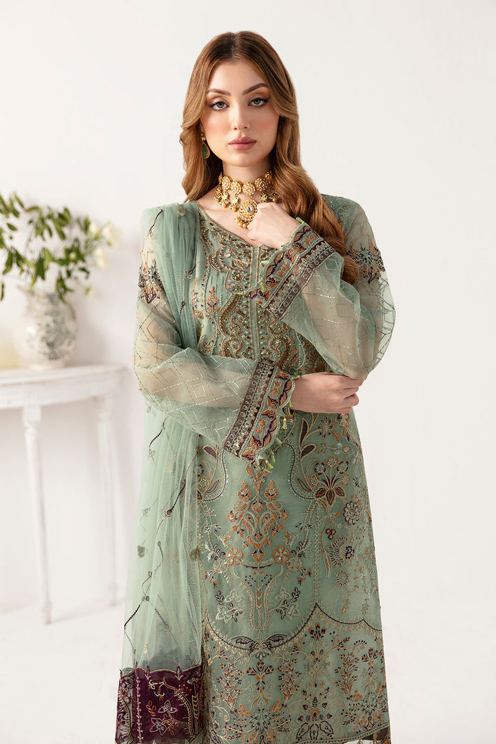 Ramsha | Minhal Organza Collection | M-1108 - Waniyas