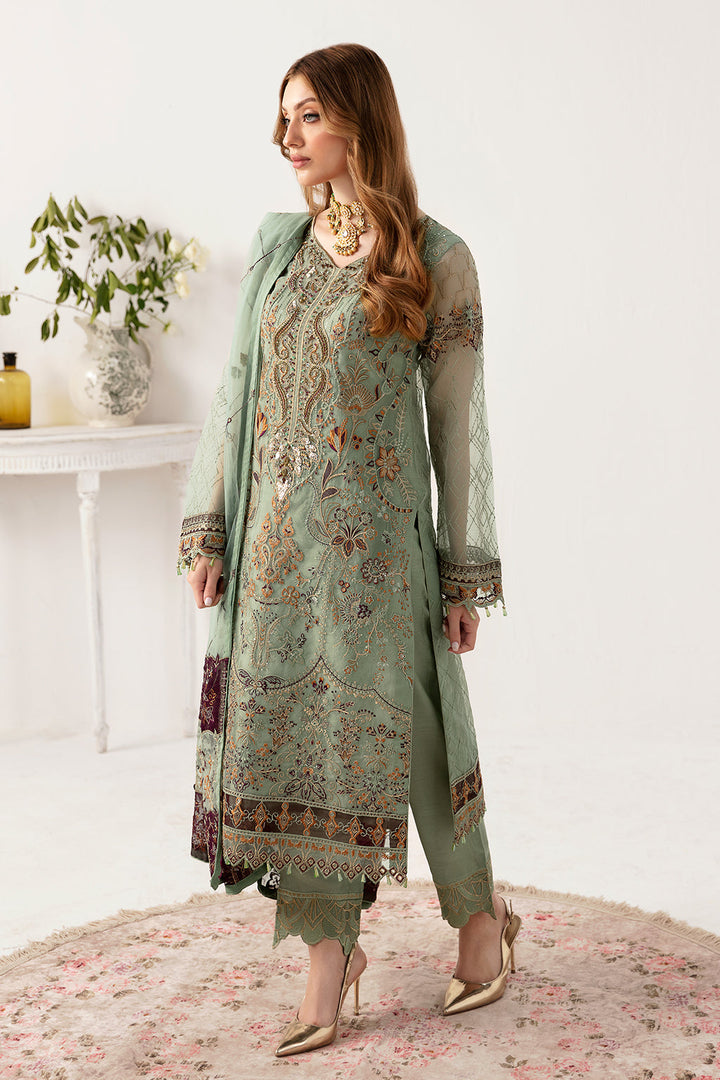 Ramsha | Minhal Organza Collection | M-1108 - Waniyas