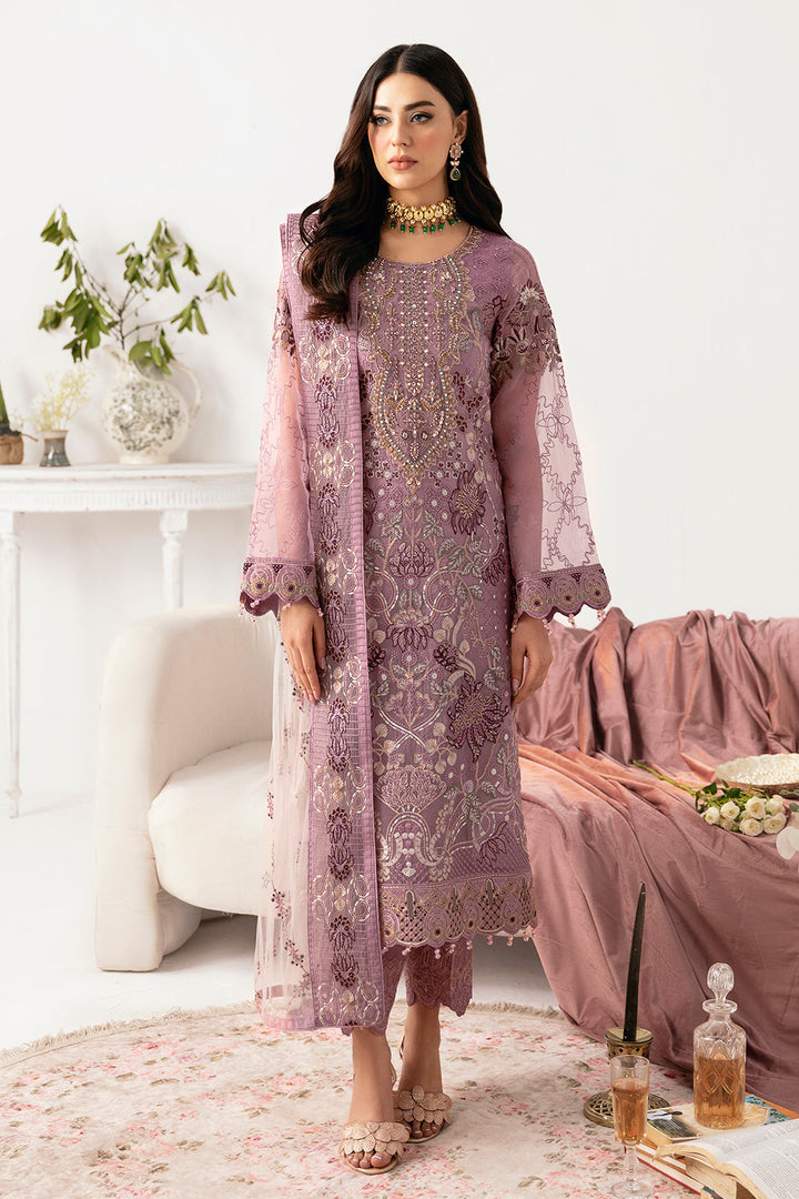 Ramsha | Minhal Organza Collection | M-1107 - Waniyas